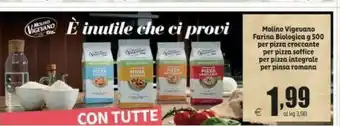 Elite Farina bio poco raffinata per pizza soffice 500 g(ml) offerta