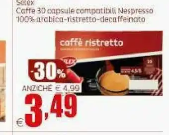 Elite Caffe 30 capsule compatibili nespresso offerta