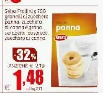Elite Frollini con granelli di zucchero 700 g(ml) offerta