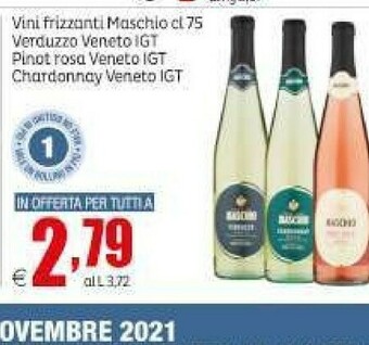 Elite Maschio vini frizzanti offerta