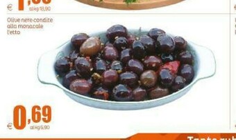 Elite Olive nere condite alla monacale offerta