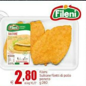 Elite Sultane filetto di pollo panato 260 g(ml) offerta
