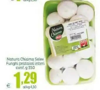 Elite Natura chiama funghi prataioli interi 350 g offerta