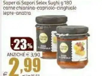 Elite Saper di sapori sughi 180 g offerta