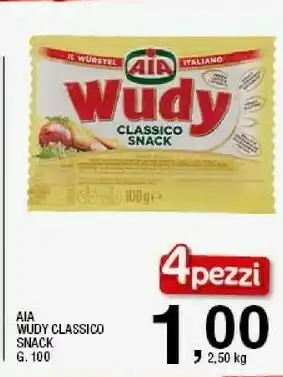 Ok Sigma Wudy classico snack 100 g(ml) offerta