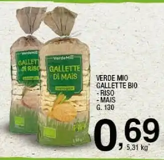 Ok Sigma Gallette bio offerta