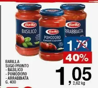Ok Sigma Sugo arrabbiata 400 g(ml) offerta
