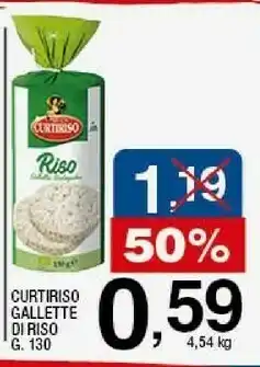Ok Sigma Riso gallette biologiche 130 g(ml) offerta