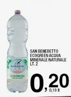 Ecogreen acqua minerale naturale