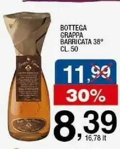 Ok Sigma Bottega grappa barricata offerta