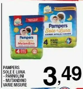 Sole e luna pannolini