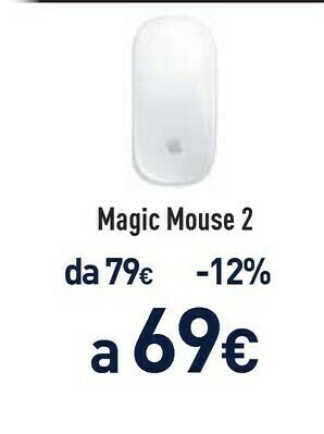 Unieuro Magic mouse 2 offerta