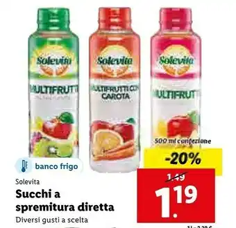 Lidl Mix di frutti mela uva banana guava rosa da spremitura diretta 500 g(ml) offerta