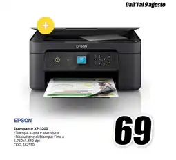 MediaWorld EPSON Stampante XP-3200 offerta