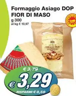 Prix Quality Formaggio Asiago DOP FIOR DI MASO offerta