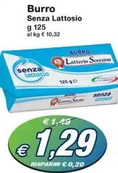 Prix Quality Burro Senza Lattosio offerta