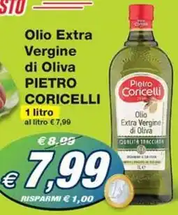 Prix Quality Olio Extra Vergine di Oliva PIETRO CORICELLI 1 litro offerta