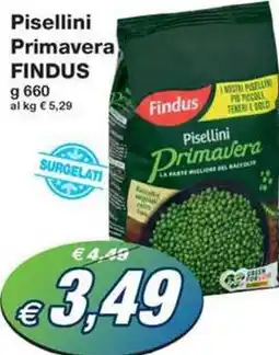 Prix Quality Pisellini Primavera FINDUS offerta