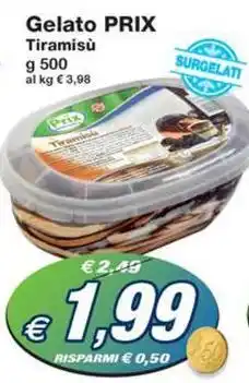 Prix Quality Gelato PRIX Tiramisù offerta