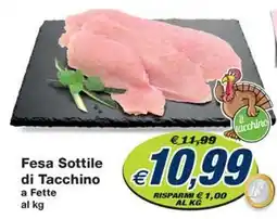 Prix Quality Fesa Sottile di Tacchino a Fette offerta