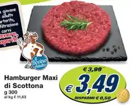 Prix Quality Hamburger Maxi di Scottona offerta