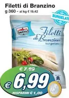 Prix Quality Filetti di Branzino offerta