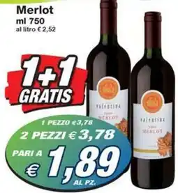 Prix Quality Merlot offerta