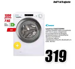 MediaWorld CANDY Lavatrice CSS4272DWR4 offerta