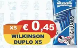 WILKINSON DUPLO X5