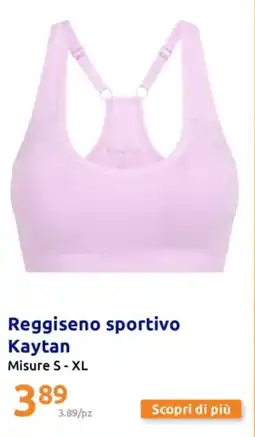 Action Reggiseno sportivo Kaytan offerta