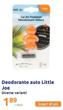 Action Deodorante auto Little Joe offerta