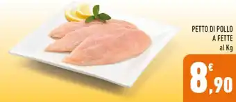 Conad PETTO DI POLLO A FETTE offerta