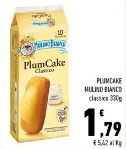 Conad PLUMCAKE MULINO BIANCO classico 330g offerta