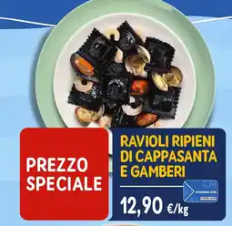 Sapore di Mare RAVIOLI RIPIENI DI CAPPASANTA E GAMBERI offerta