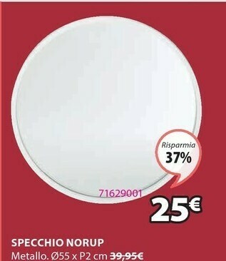JYSK Specchio offerta