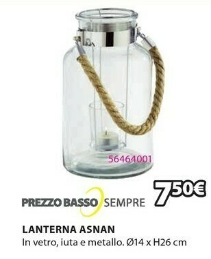 JYSK Lanterna offerta
