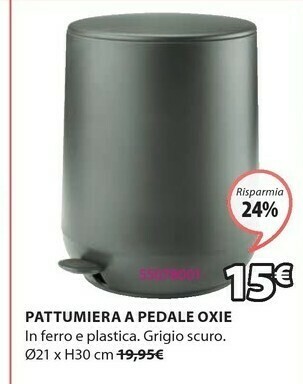 JYSK Pattumiera offerta