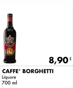CAFFE' BORGHETTI Liquore 700 ml
