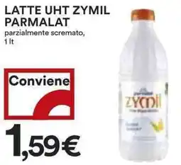 Coop LATTE UHT ZYMIL PARMALAT parzialmente scremato 1 It offerta