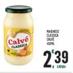 Despar MAIONESE CLASSICA CALVE 450 ML offerta