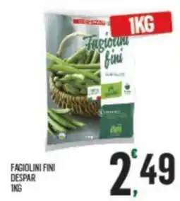 Despar FAGIOLINI FINI DESPAR 1KG offerta