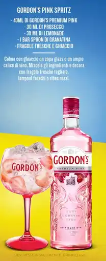 Iper Tosano GORDON'S PINK SPRITZ offerta