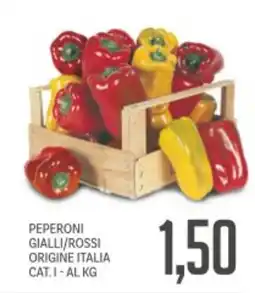 Supermercati Piccolo PEPERONI GIALLI/ROSSI offerta