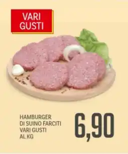 Supermercati Piccolo HAMBURGER DI SUINO FARCITI VARI GUSTI offerta