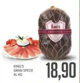 Supermercati Piccolo KING'S GRAN SPECK offerta