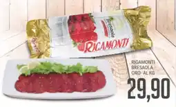 Supermercati Piccolo RIGAMONTI BRESAOLA ORO offerta