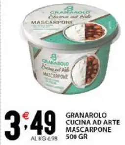 Sisa GRANAROLO CUCINA AD ARTE MASCARPONE 500 GR offerta