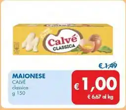 MD Discount MAIONESE CALVÉ classica offerta