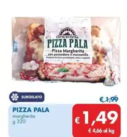 MD Discount PIZZA PALA margherita offerta