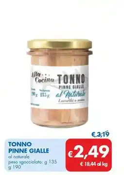 MD Discount TONNO PINNE GIALLE offerta